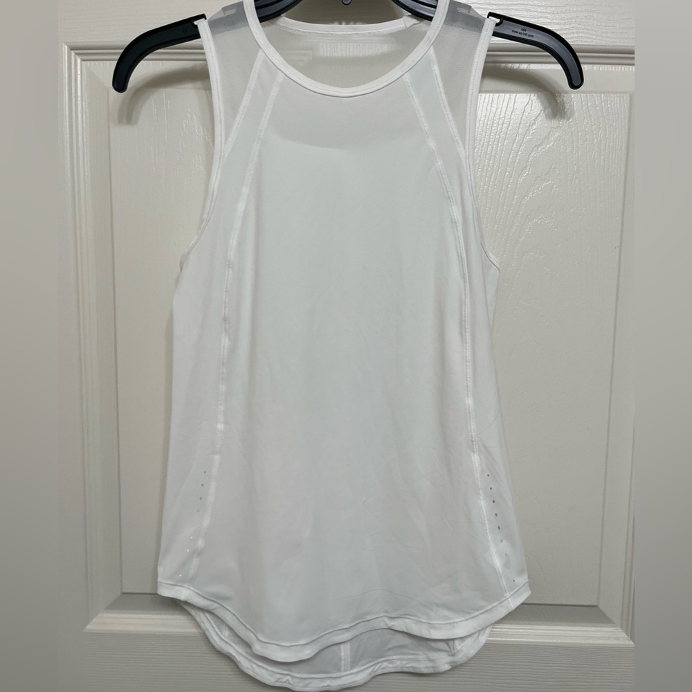 Lululemon Athletica White Tank Top ,size 4